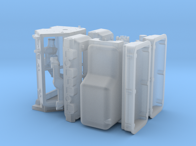 1/16 392 Hemi Basic Block Kit in Tan Fine Detail Plastic