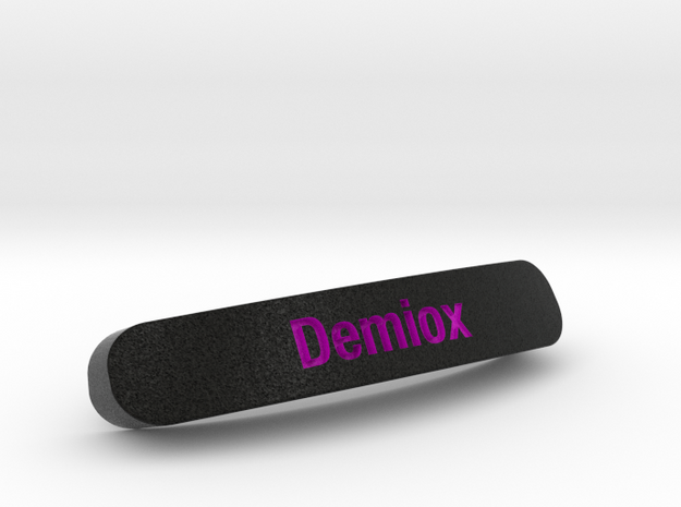 Demiox Nameplate for SteelSeries Rival in Full Color Sandstone