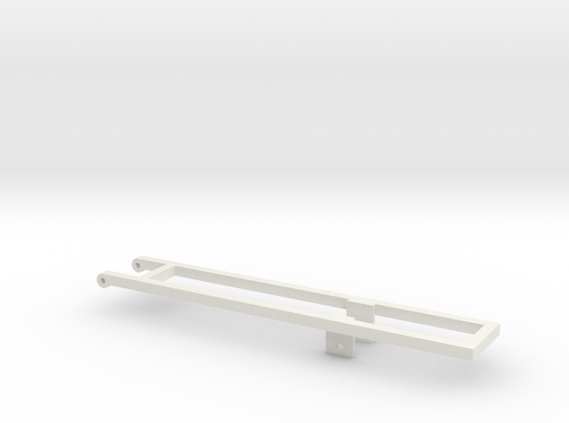1/64th 20' and 22' Mounting frame for truck in White Natural Versatile Plastic