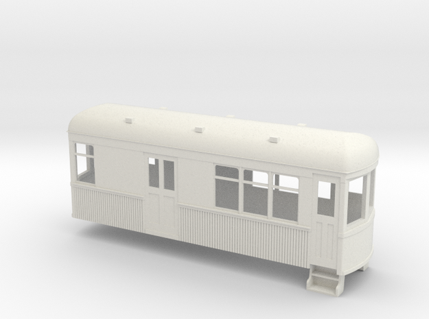 Gn15 combine tram  in White Natural Versatile Plastic