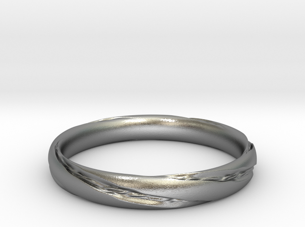 Hilbert's Ring in Natural Silver