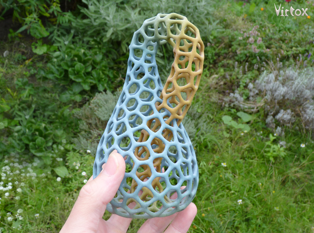 Klein Bottle Voronoi Weave Color