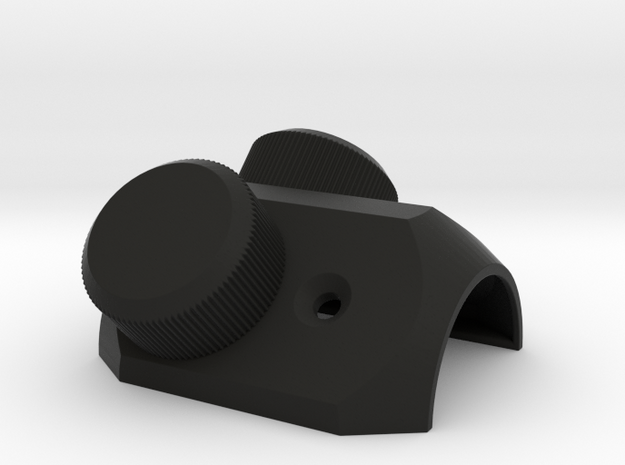 4X20 Scope Adjuster Assembled in Black Natural Versatile Plastic