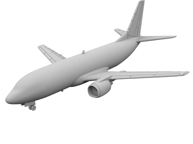 1:500 - 737-300 [Sprue] in Tan Fine Detail Plastic