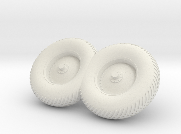 09-Folded LRV - Right Wheels in White Natural Versatile Plastic
