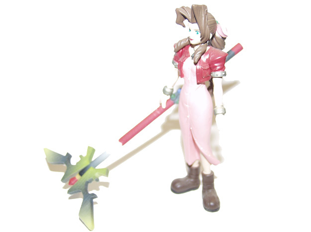 Princess Guard replacement weapon for Aerith FF7 in Full Color Sandstone