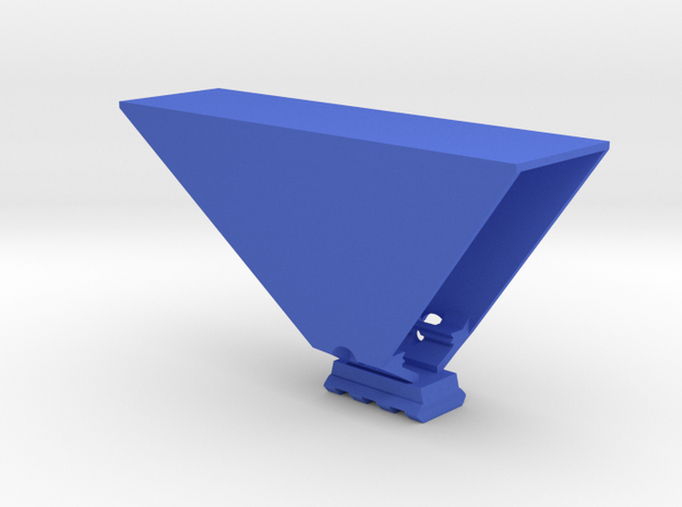 Pistol Rail Frame Challenge Kit in Blue Processed Versatile Plastic