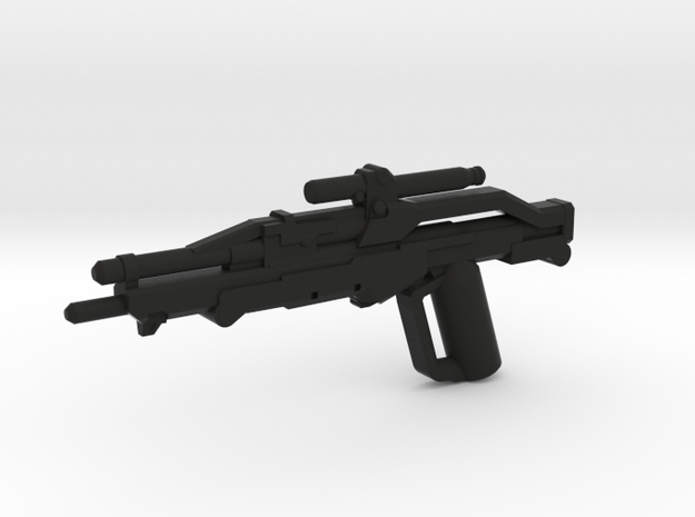 Valkyrie Sniper Rifle in Black Natural Versatile Plastic