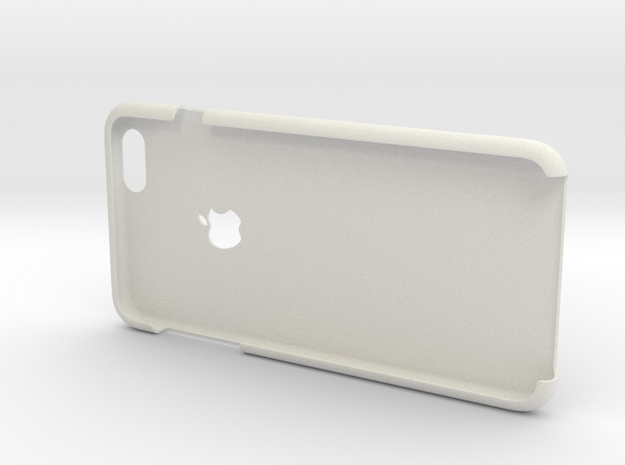 IPhone6 Plus Open Style With Logo in White Natural Versatile Plastic
