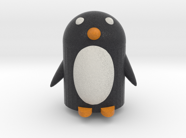 Pete Penguin in Full Color Sandstone