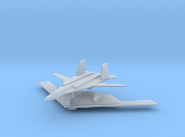 1/700 Stealth Bomber Kit (x2) in Tan Fine Detail Plastic