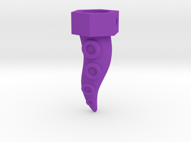 Cthulhu Tentacle by it's a CYN! in Purple Processed Versatile Plastic