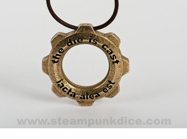 Steampunk Gear Pendant