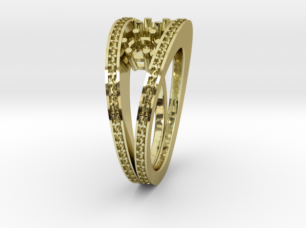Split Ring in 18k Gold