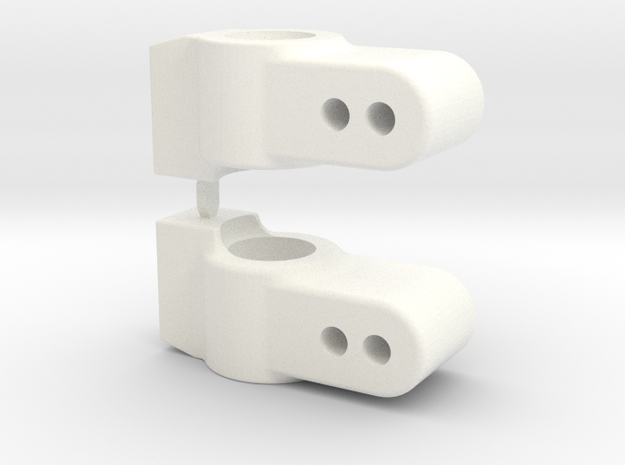 GFRP - DO - HUB CARRIERS - RAISED .1875 in White Processed Versatile Plastic