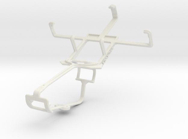 Controller mount for Xbox One & verykool s728 in White Natural Versatile Plastic