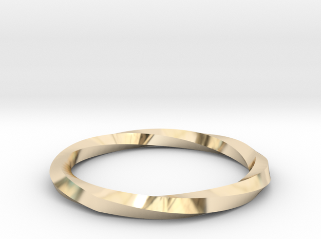 Nurbs Wedding Ring-Size 5.5 in 14K Yellow Gold