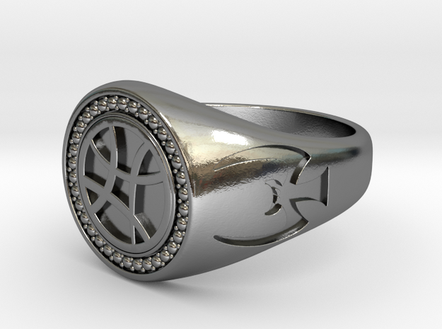 Sanctum Sanctorum Ring in Polished Silver: 9 / 59