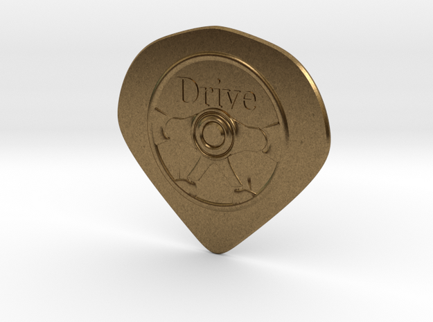Hard pick(drive) in Natural Bronze