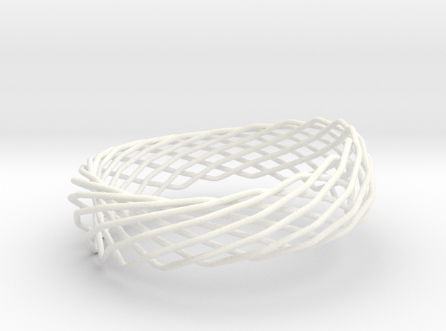 Continuous Wrap Thicker (sz ML) in White Processed Versatile Plastic