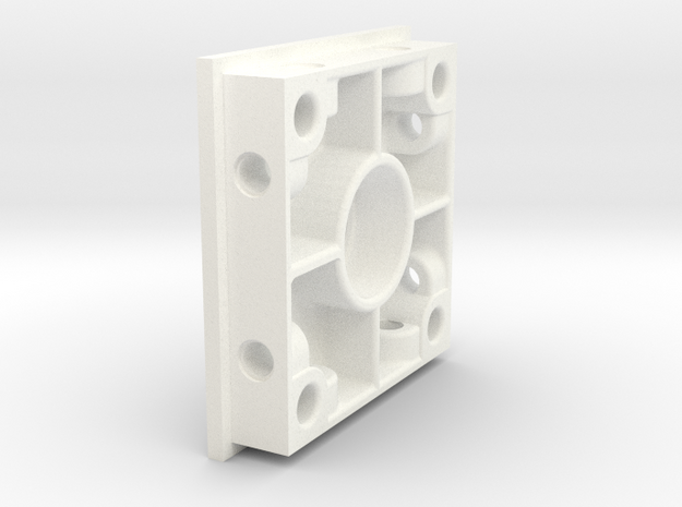 TopPlate V2 for Rotor project - New Design in White Processed Versatile Plastic