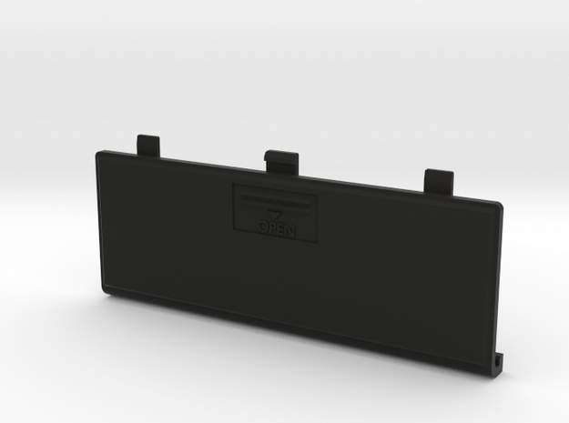 Futaba 3UCP Battery Cover in Black Natural Versatile Plastic