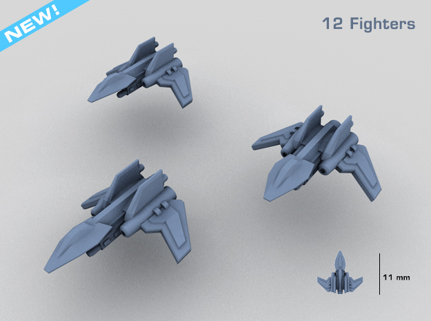 HOMEFLEET Interceptor Fighter Group - 12 Fighters