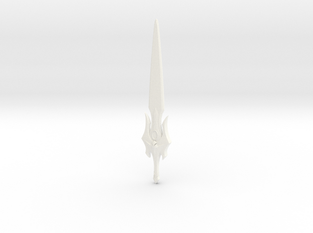 DC Powersword for HER in White Processed Versatile Plastic