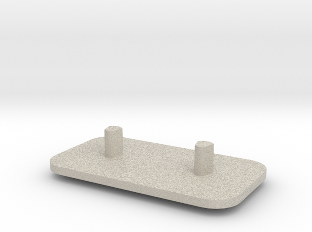 Electric Tooth Brush Holder(braun) in Natural Sandstone