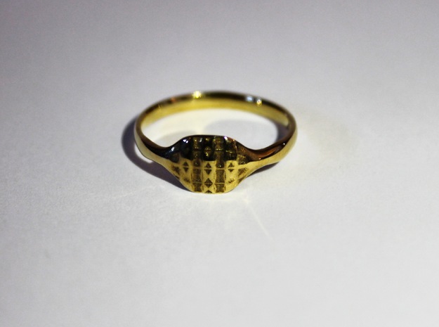 Triss Ring US Size 6 UK Size R in 18K Gold Plated