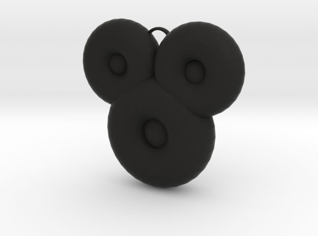 Mickeymouse in Black Natural Versatile Plastic