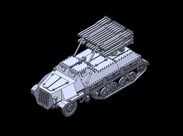 1/144 sd.kfz.4/1 8cm Panzerwerfer 42 in Tan Fine Detail Plastic