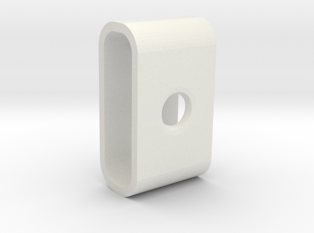 MagShade 2 (cover for MagSafe 2 charging light) in White Natural Versatile Plastic