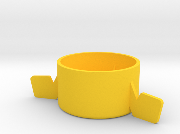 Cork Dorks™ Petite Feet in Yellow Processed Versatile Plastic