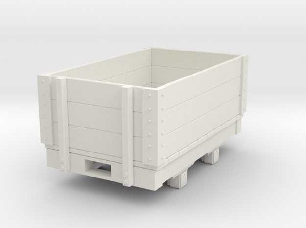 Gn15 small 5ft open wagon in White Natural Versatile Plastic