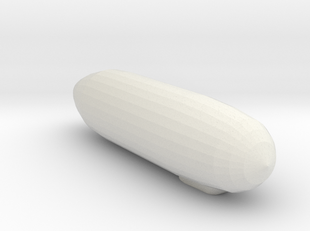 Zeppelin? in White Natural Versatile Plastic