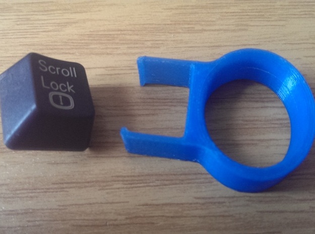 Usefull Gadgets - Keycap Puller/Remover in Blue Processed Versatile Plastic