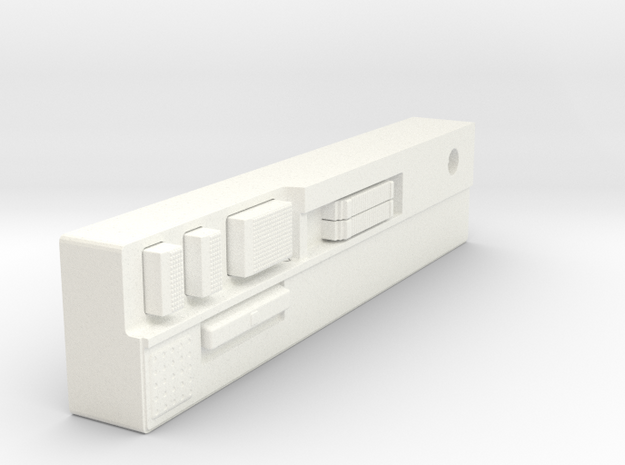 TPS-L2 Walkman CONTROLS (2 of 4) in White Processed Versatile Plastic