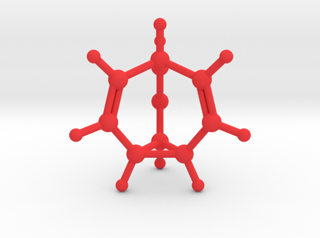 Bullvalene in Red Processed Versatile Plastic