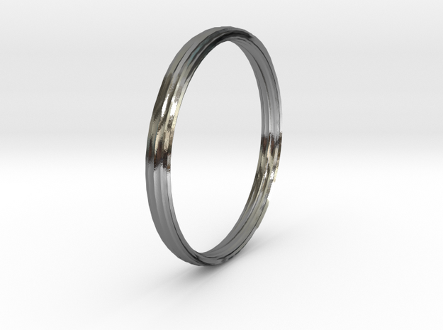 New Ring Design in Polished Silver