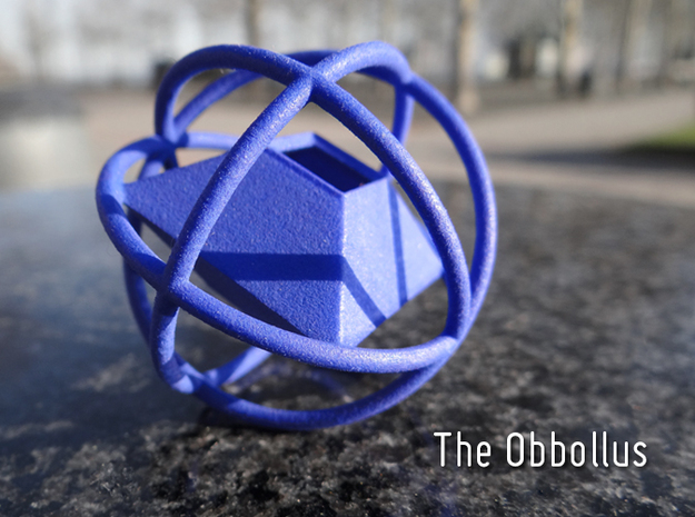The Obbollus in Blue Processed Versatile Plastic