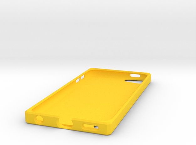 Ipod 5th Case in Yellow Processed Versatile Plastic