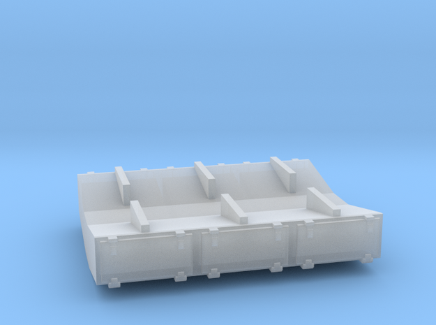 PRR 2¼ ton Ice Bunker/Sump (1/160) in Tan Fine Detail Plastic
