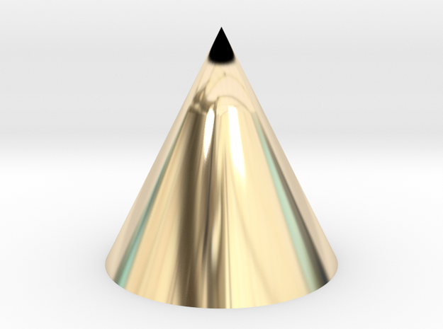Cone in 14K Yellow Gold