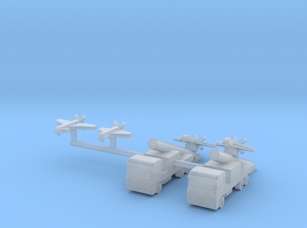 1/700 SAGEM Sperwer / Sperwer B UAV (x4) in Smooth Fine Detail Plastic