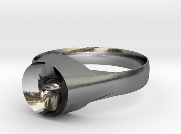 New Ring Design  in Polished Silver