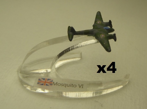 Mosquito FB Mk VI 1:900 x4 in White Natural Versatile Plastic