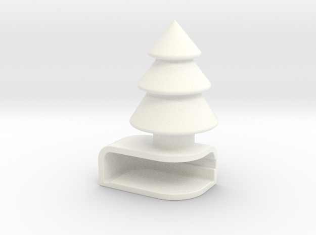 Iphone5C Tree in White Processed Versatile Plastic