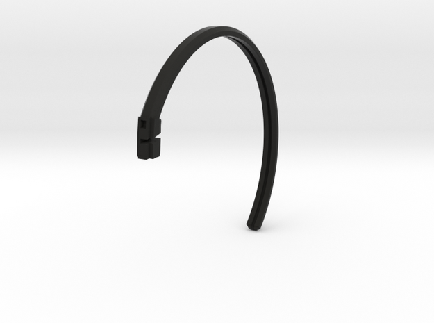 MDR 5A Head Band in Black Natural Versatile Plastic