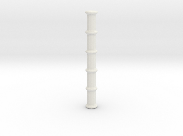 Bamboo Staff V1.1 in White Natural Versatile Plastic